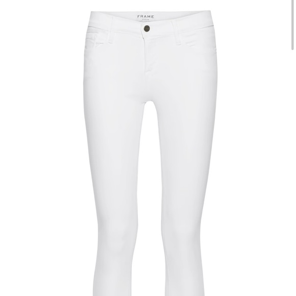 FRAME Le Skinny Jeanne Crop mid-rise skinny jeans - Picture 6 of 6